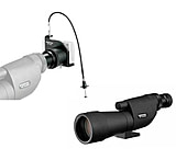 Image of 2-PC Pentax Digiscoping Combo Gift Set - Pentax PF-DS1 Digital Camera Adaptor 69561 and Pentax PF-65ED Spotting Scope Straight 70960