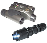 Image of 2-PC Illuminate the unseen Binocular Kit - Galileo 8x22 Digital Binocular GRBC2 and ATN Javelin Halogen Tactical Flashlight J125
