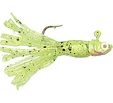 Image of Gitzit Little Tough Guy Jig 1 1/2in, 1/16oz, Sz 6 Hook Chartreuse, 2/Pack