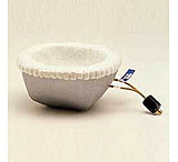 Image of Glas-Col Hemispherical Mantles, Series O, Glas-Col 100AO410 Silicone-Impregnated Glass Fabric Exterior