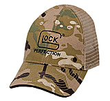 Image of Glock AS00081 Perfection Hat Mesh Adj Velcro Closure Cotton/Polyester Camo/Tan