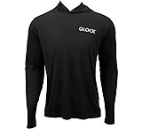 Image of Glock Hooded Performance Long Sleeve Shirt Xl Black