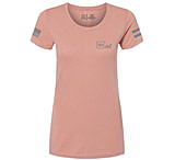 Image of Glock Ladies "glock Girl Flag Tee" Short Sleeve Med Pink