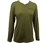 Image of Glock Ladies Performance Long Sleeve Shirt Lg Military Grn