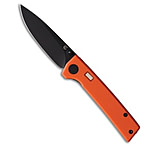 Image of Glow Rhino Fermi Liner Lock Knife Orange G-10 + Tritium Thumb Stud 3 Black 8BE5DF55