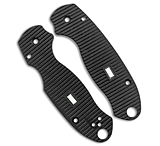 Image of Glow Rhino Spyderco Paramilitary 3 Black G-10 Scales - Green Tritium CCE38EBA