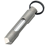 Image of Glow Rhino Knurled Steel Glow Fob Blue GLRFB002TIXB