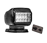 Image of GoLight Radioray GT Series LED Permanent Mount Searchlight w/ Hardwired Dash Mount Remote