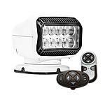 Image of GoLight Radioray GT Series LED Permanent Mount Searchlight w/ Wireless Dash Mount Remotes