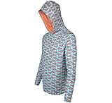 Image of Googan Squad Water Color Banger Mesh Hooded Long-Sleeve Shirt - Men's