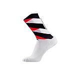 Image of GOREWEAR Essential Signal Socks in White/Lab Red 10.5-12 Form fit A80ECC4D
