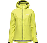 Image of GOREWEAR LUPRA 2.0 GORE-TEX LE1 Hooded Cycling Jacket Women's in Lime Yellow Medium Regular fit Waterproof BBC50975
