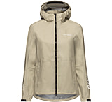 Image of GOREWEAR LUPRA 2.0 GORE-TEX LE1 Hooded Cycling Jacket Women's in Tech Beige Medium Regular fit Waterproof CD2CD807