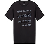 Image of GOREWEAR Men's Fracture Logo Tee in Black XS Regular fit C036138A