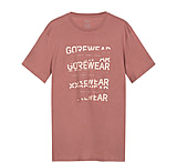 Image of GOREWEAR Men's Fracture Logo Tee in Lab Rose Medium Regular fit FABB87B1