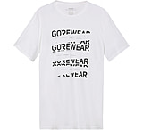 Image of GOREWEAR Men's Fracture Logo Tee in White XS Regular fit 7E579209