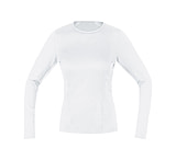 Image of GOREWEAR Women's M Base Layer Thermo Long Sleeve Shirt in White Small 4-6 Slim fit C88B01BB