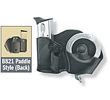Gould & Goodrich Cuff/Magazine Pouch, Beretta 83/85, Kahr Micro MK9, Left Hand, Black, B821-1LH