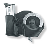 Gould &amp; Goodrich Cuff Case/Mag Case Combo for ASP Cuffs, Glock 17/19, H&amp;K USP &amp; Similar, Right Hand, Black, B871-4