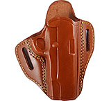 Image of Gould &amp; Goodrich Open Top Two Slot Concealment OWB Belt Holster, Glock 19/23/32/36, Right Hand, Chestnut Brown, 800-G19