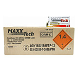 MaxxTech Handgun Ammunition 9mm Luger 115 gr FMJ 1150 fps 1000/ct 20-50/ct B7D10619