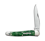 Image of Great Eastern GEC #38 Tidioute Cutlery 38 Special Pocket Knife 3.8 Tractor Green Bone 381117 CC25E0A3