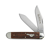 Image of Great Eastern GEC #54 Tidioute Cutlery Big Jack Pocket Knife 4 Brazilian Cherry Wood 541217 4C55B565