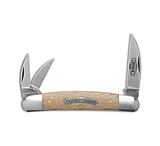 Image of Great Eastern GEC #62 Tidioute Cutley Pocket Carver Knife Muslin Micarta 2 Satin 932F12B0