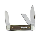 Image of Great Eastern GEC #66 Northfield UN-X-LD Calf Roper Pocket Knife 3.3 OD Green Micarta 661317 F40FA082