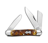 Image of Great Eastern GEC #66 Tidioute Cutlery Stockman Pocket Knife 3.3 Autumn Jig Bone 661317 AB9507DF