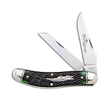 Image of Great Eastern GEC #88 Tidioute Bayou Trapper Knife Swamp Green Jigged Bone Gator 3 Satin D40B3CBA
