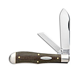 Image of Great Eastern GEC #92 Tidioute Cutlery Eureka Jack Pocket Knife OD Green Micarta 922219 E0E9D9CF