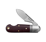Image of Great Eastern GEC Tidioute Cutlery #25 Beerlow Pocket Knife Coral Canvas Micarta2.1 Satin 798040DE