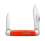 Image of Great Eastern GEC Tidioute Cutlery #98 Texas Stogie Knife Ember Orange Micarta 3.7 Satin 93E05FED