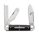 Image of Great Eastern GEC Tidioute Cutlery Beer &amp; Sausage 3.75 Pocket Knife Gabon Ebony D6467466