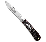 Image of Great Eastern GEC Tidioute Cutlery Mustang Knife Black Plum Jigged Bone 3.5 ECE458D2