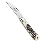 Image of Great Eastern GEC Tidioute Cutlery Viper Pocket Knife Sambar Stag 3 Satin 470120 7E7A9BC9