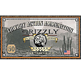 Grizzly Ammo .44-40 Winchester 200 Grain Round Nose Flat Point Pistol Ammo, 50 Rounds, GC4440