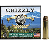 Grizzly Cartridge 38 Special 125 Grain Jacketed Hollow Point Pistol Ammunition