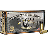 Grizzly Cartridge 44 Magnum 200 Grain Round Nose Flat Point Pistol Ammunition