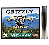 Grizzly Cartridge 45-70 +P 405 Grain Bonded Flat Point Pistol Ammunition