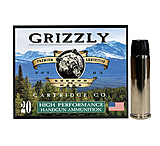 Grizzly Cartridge 500 Smith &amp; Wesson 500 Grain Wide Long Nose Gas Check Pistol Ammo, 20 Rounds, GC5SW13