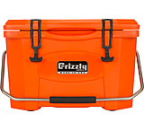 Image of Grizzly Coolers Grizzly G20 Orange/orange 20 Quart Cooler