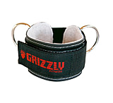 Image of Grizzly Fitness Leather Ankle Strap
