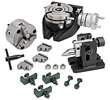 Image of Grizzly Industrial Rotary Table w/Tailstock and Chuck