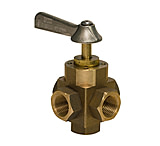 Image of GROCO 1/2&quot; 5-Port Tank Selector Valve