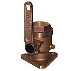 Image of GROCO 1" Bronze Flanged Full Flow Seacock