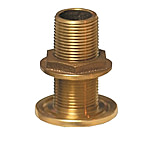 Image of GROCO 3/4" NPS NPT Combo Bronze Thru-Hull Fitting w/Nut