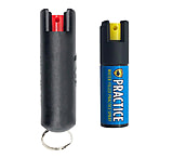 Image of Guard Dog Security Practice Pepper Spray Keychain w/ Canister