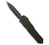 Image of Guardian Tactical GTX-025 D/E Dagger OTF Knife OD Green Aluminum 2.75 Dark SW 5881BC79